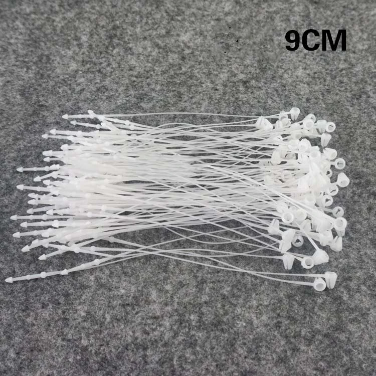 Tag Buckle Hand Rope Plastic Glue Needle Tag Rope Label Line Hanging Grain Plastic Rope Mother Buckle Tag Line Hanging Card Line